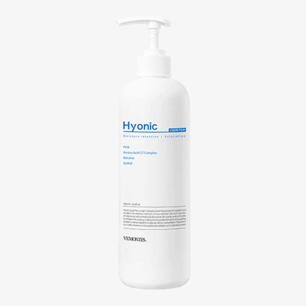 베몽테스 하이오닉 리퀴드 필름 토너 500ml 수분보습 각질케어 스킨토너 - 상세 이미지 2