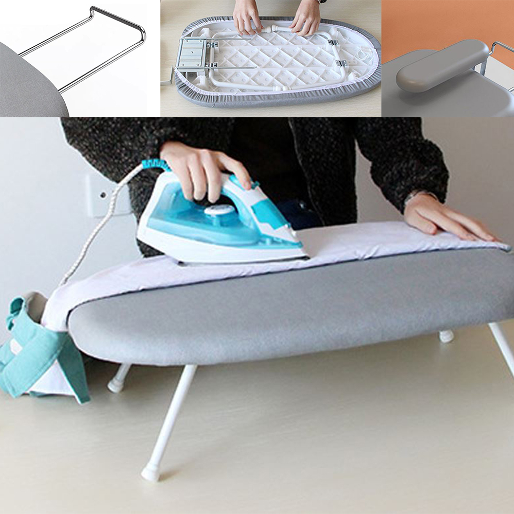 접이식 좌식형 다리미판 다용도 소매걸이 다림질 녹방지 코팅