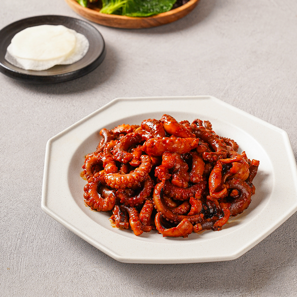 홍익낙지 낙지볶음 밀키트 매운 캠핑 음식 맛집 400g, 1개 이미지 4
