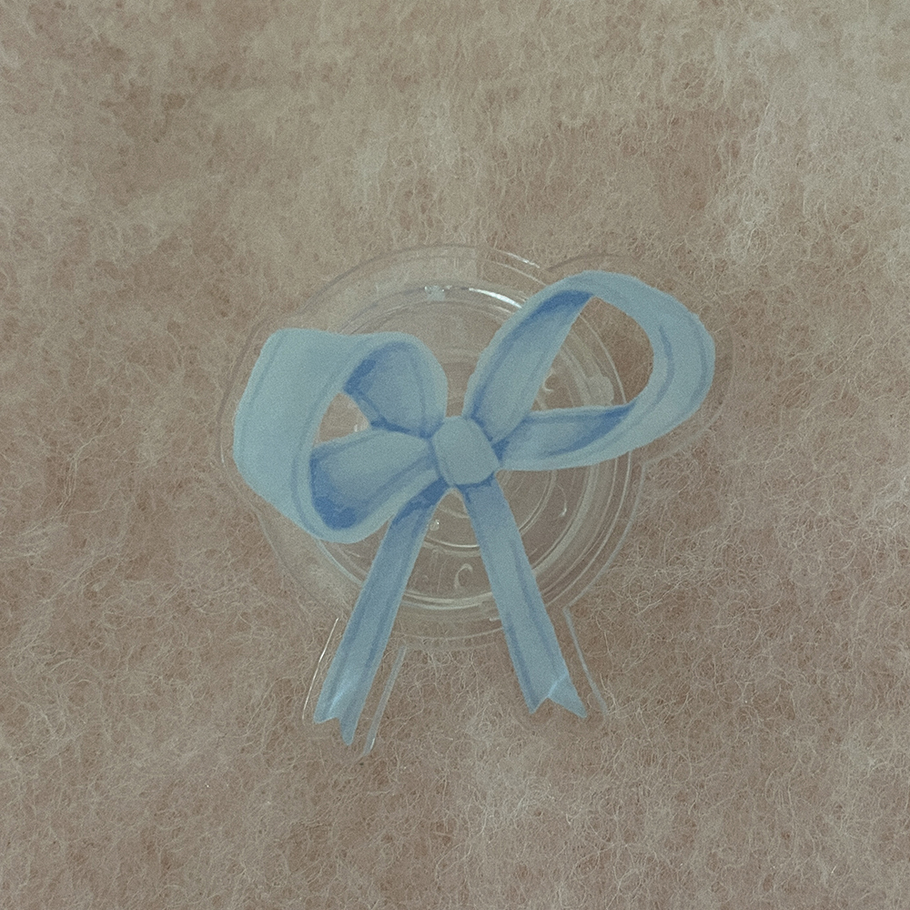 fluffy ribbon 디자인 [아크릴스마트톡] - 상세 이미지 2