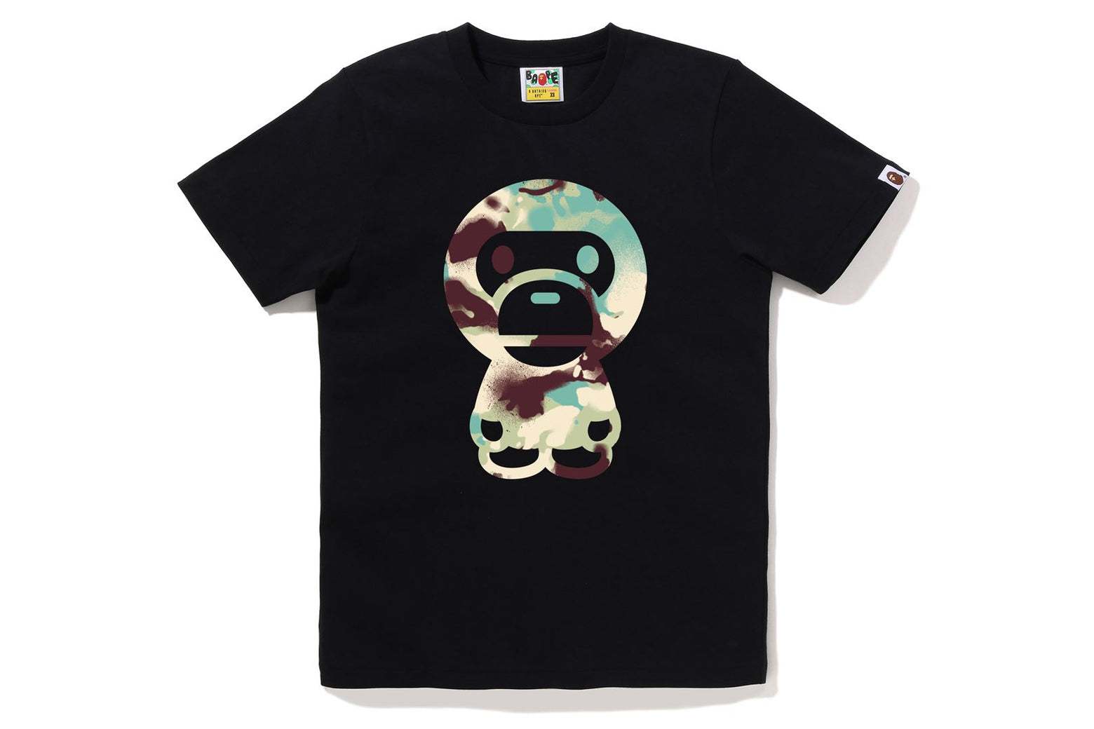 베이프 우먼즈 반팔티 MAP CAMO BIG BABY MILO TEE 2월 신상 2L30-210-017 - 상세 이미지 4