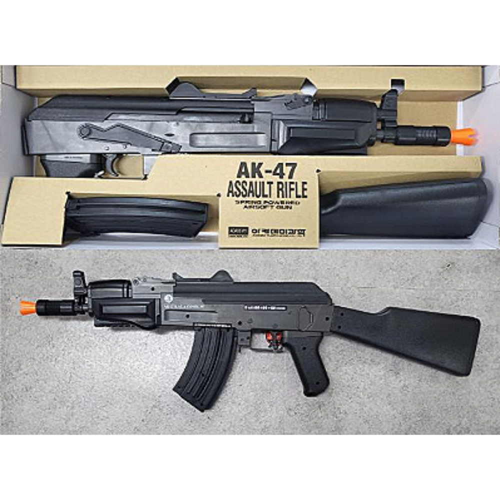ak47 총 수동 비비탄총 에어소프트건 BB탄 소총 - 상세 이미지 3