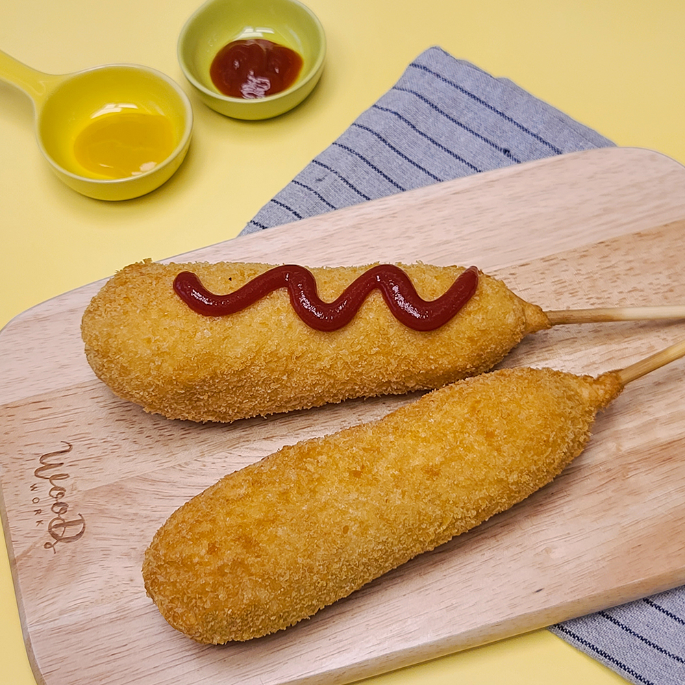 우리밀100% 델리 프리미엄 우리밀핫도그 130gx5개 650g 옛날핫도그 휴게소 아이간식 - 상세 이미지 4