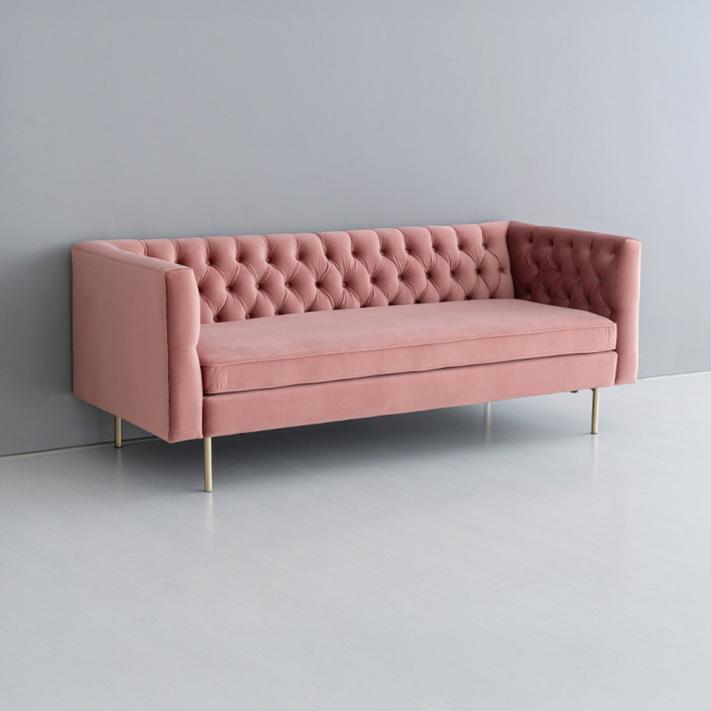 네르센 벨벳소파 3인 HN022B