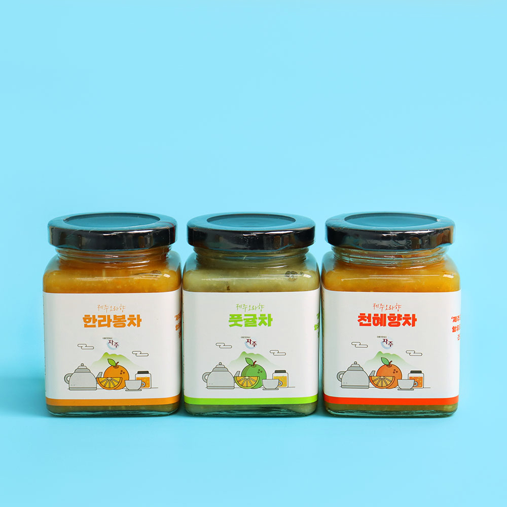 제주 과일차 280g 한라봉청 제주특산품 카페청 답례품 - 상세 이미지 4