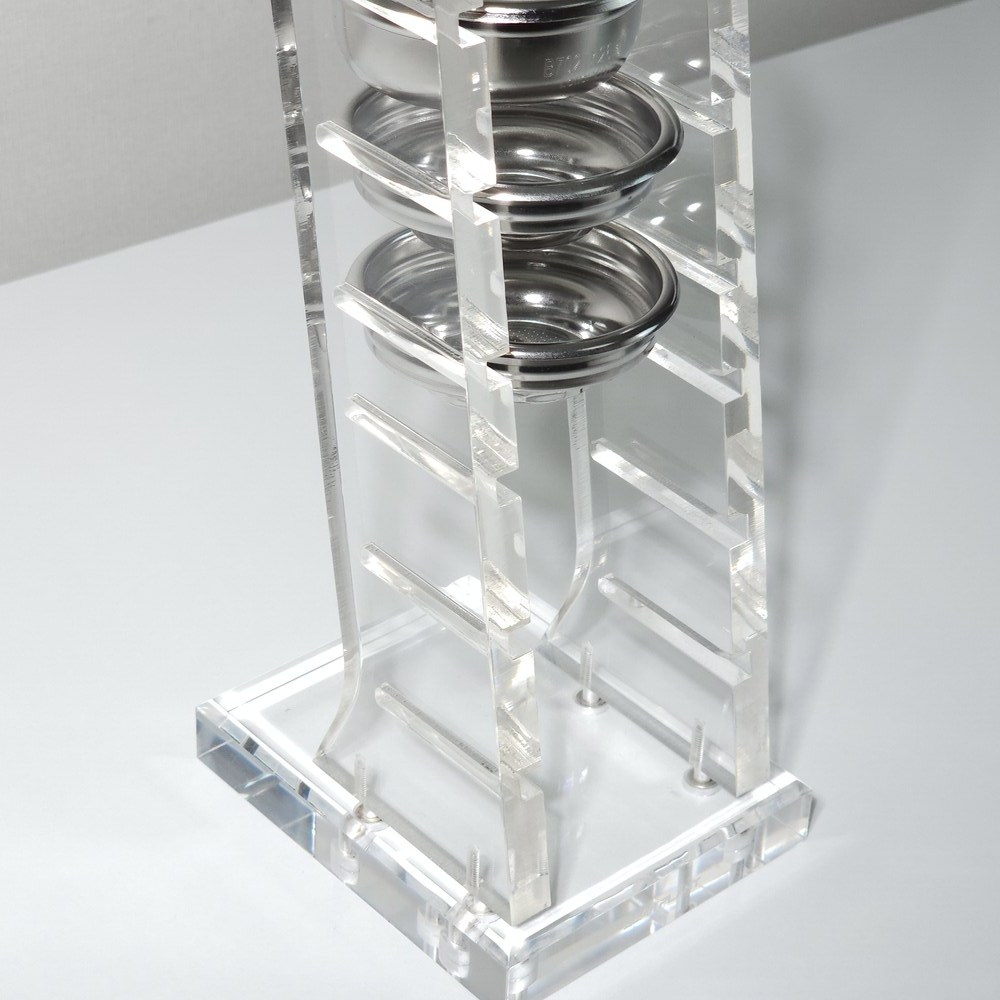 아크릴 포터필터 바스켓 거치대 프로 포타필터 홀더 필터 58mm - 상세 이미지 2
