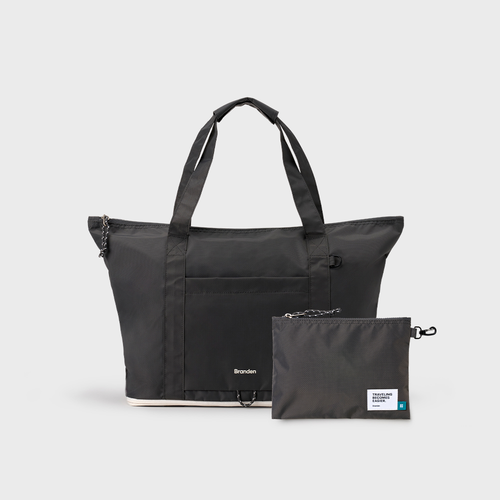[슈퍼특가] 브랜든 폴더블 토트백 1개 나일론 토트백