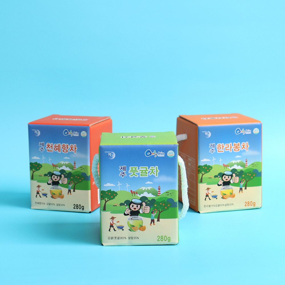 제주 과일차 280g 한라봉청 제주특산품 카페청 답례품 - 상세 이미지 3