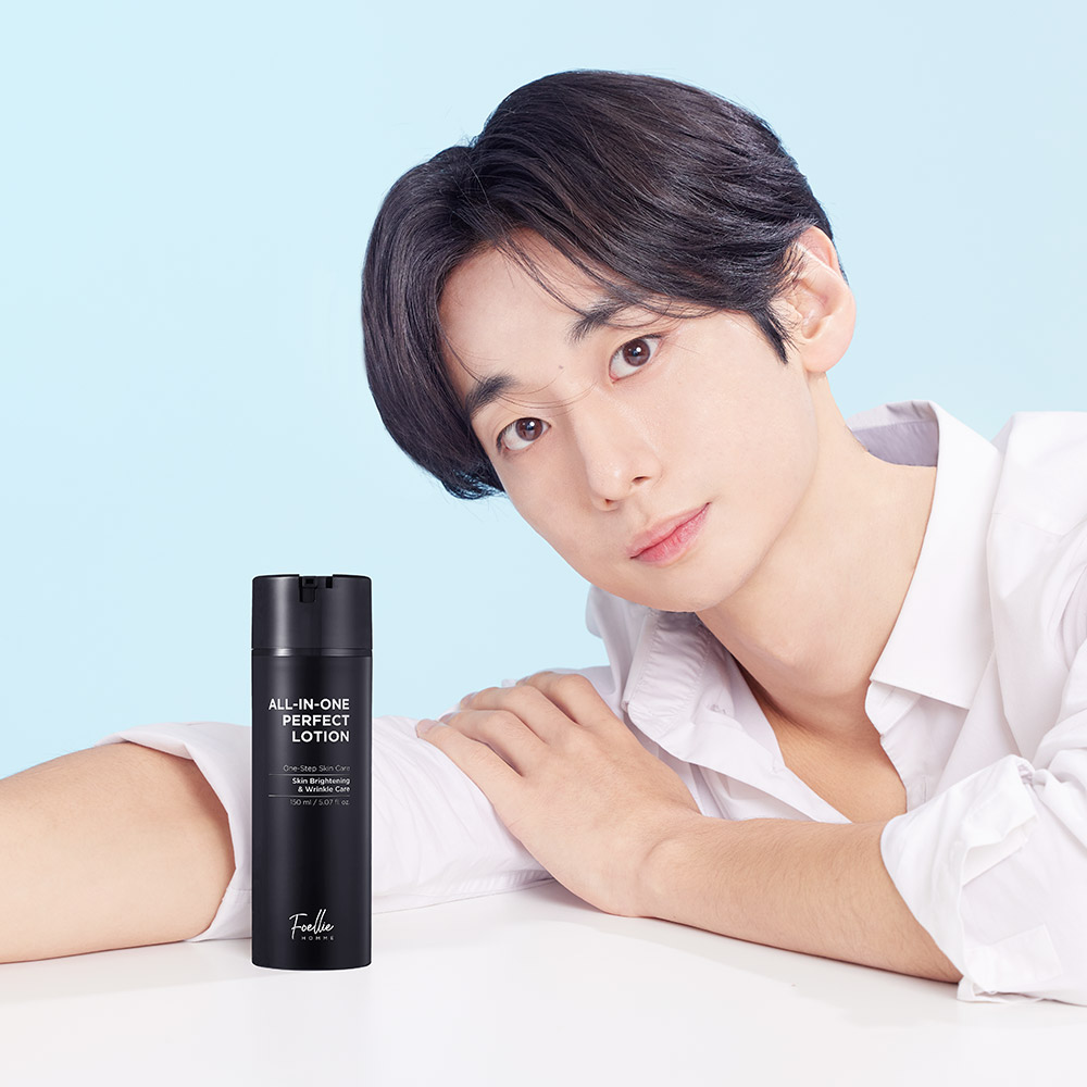 포엘리에 옴므 슬로우에이징 5 IN 1 올인원 기능성 남자 로션 150ml, 1개 - 상세 이미지 2