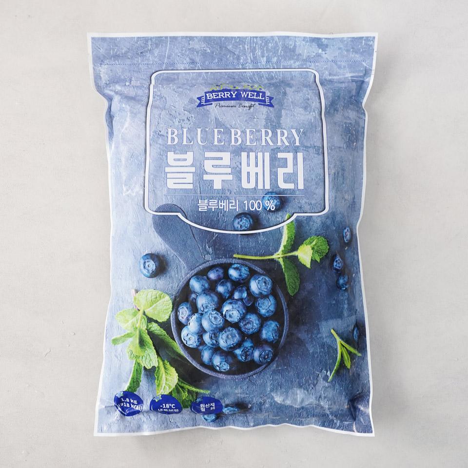 메가마트 냉동블루베리 1.8kg/봉 - 상품 이미지