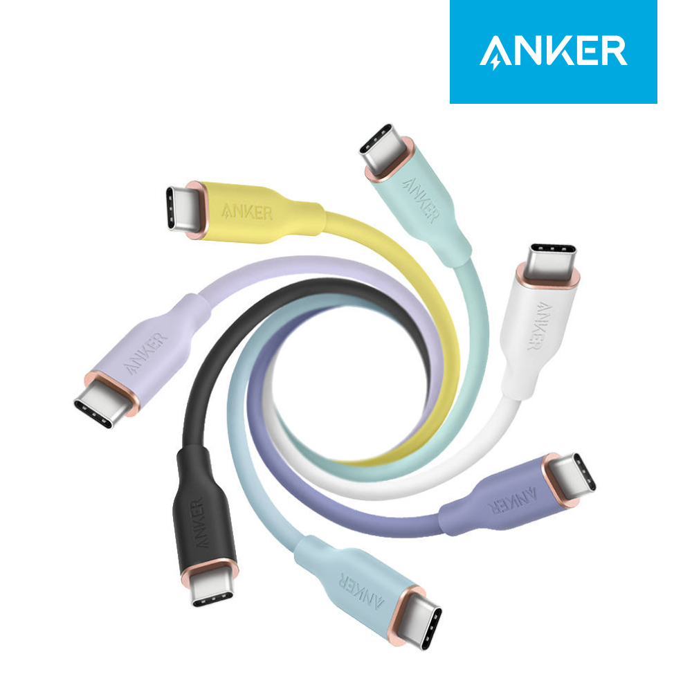 앤커 파워라인3 플로우 USB-C to C 케이블, 100W 고속충전 케이블, 앤커 충전 케이블 후기, 부드러운 C타입충전케이블