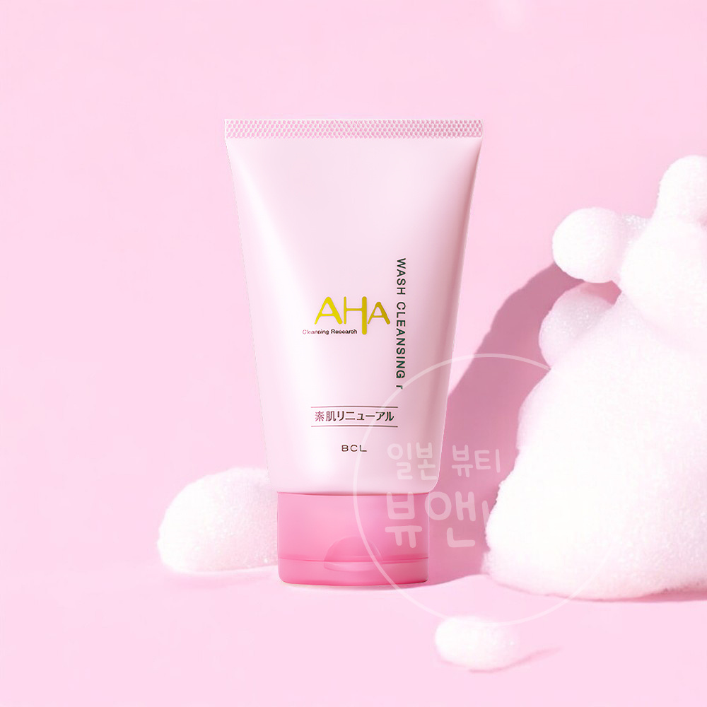 AHA 클렌징 리서치 워시 클렌징 R 노스크럽 120g - 메인 이미지
