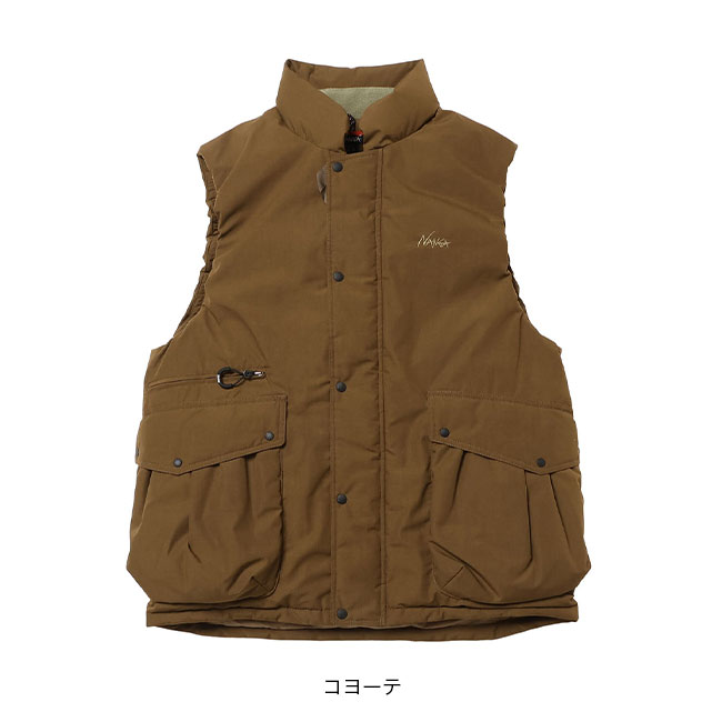 난가 NANGA HINOC DOWN VEST 난연 패딩 조끼 ND2441-1N203-A - 상세 이미지 3