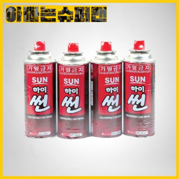 태양산업 [착불택배][태양]부탄가스/하이썬(220G/1박스28개입) 1446588 선불택배 : 아를리에