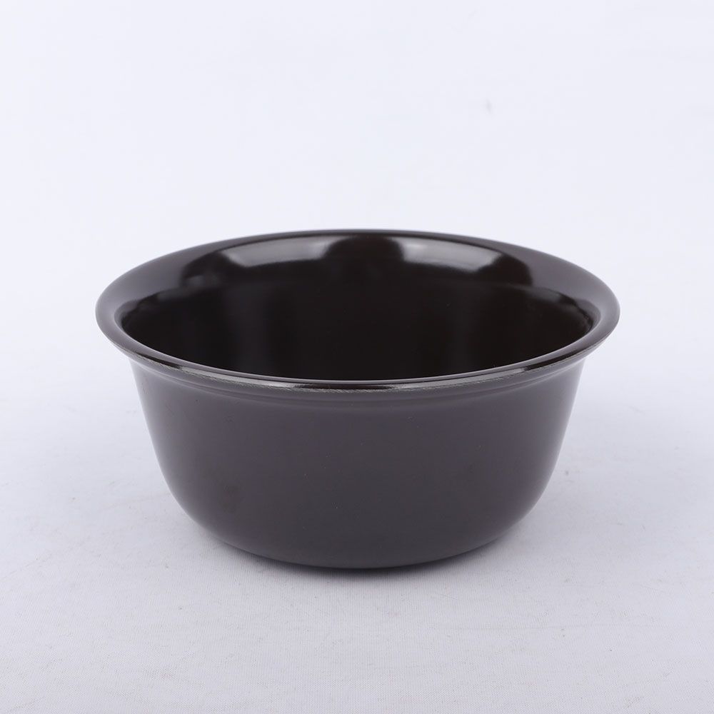초코 곰탕기 뚝배기 멜라민 국밥 가벼운 배달 그릇 업소용 ZZ 17.4cm : 오메가키친