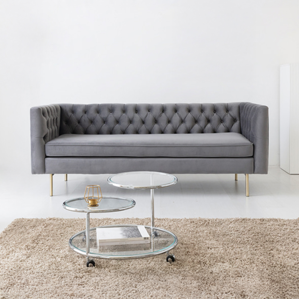 네르센 벨벳소파 3인 HN022B