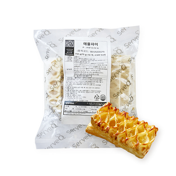 [업소용] 애플 파이 냉동 생지 75g 400개 4박스 - 상세 이미지 2