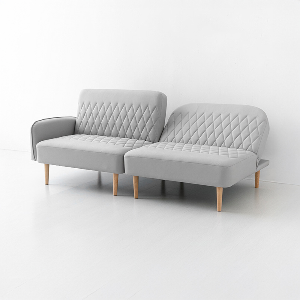 오띠모 3인 멀티 메모리폼 소파베드 독립형 BC430 라이트그레이 8656.1517