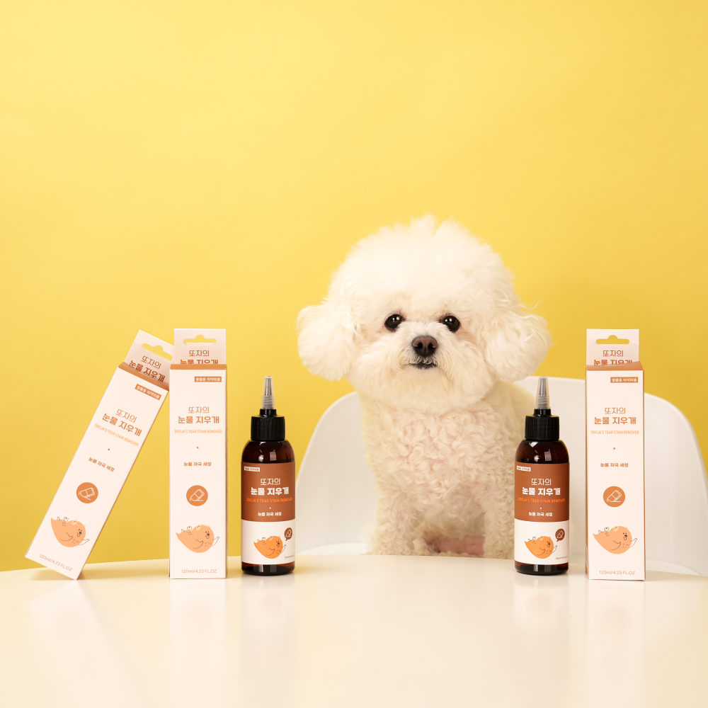 또자 눈물지우개 강아지 댕댕이 눈꼽 눈물자국 말끔히 티어스테인 리무버 120ml, 1개 - 상세 이미지 3