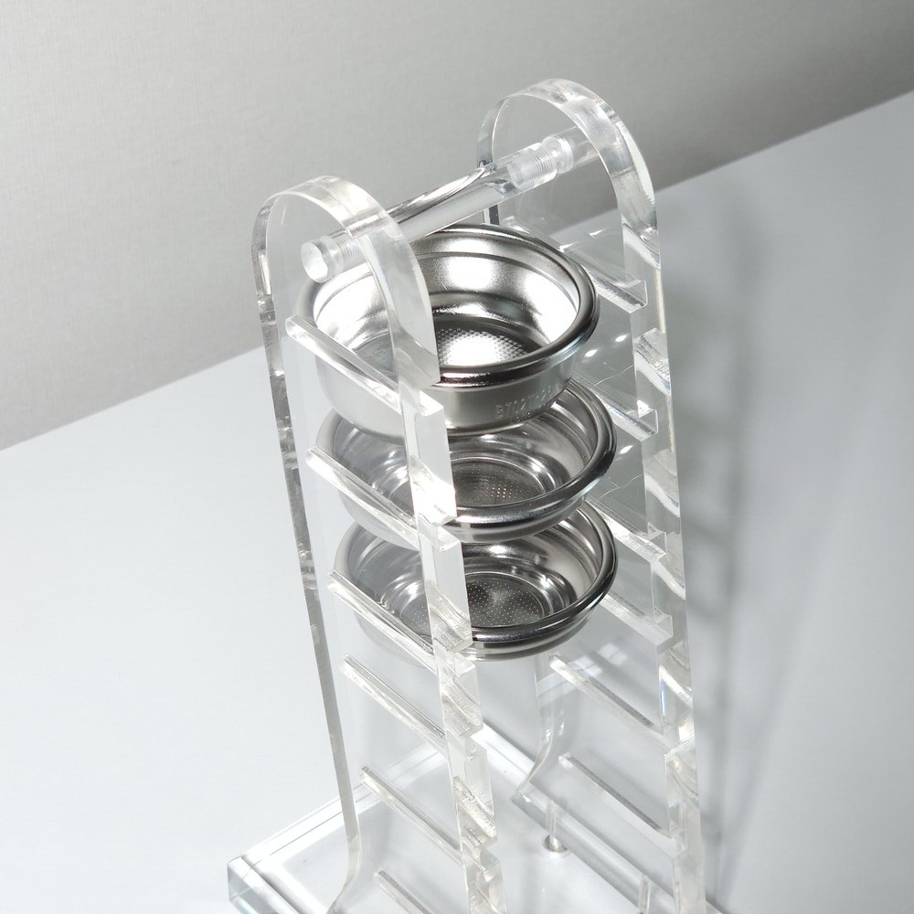 아크릴 포터필터 바스켓 거치대 프로 포타필터 홀더 필터 58mm - 상세 이미지 4