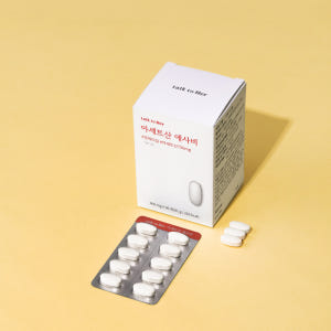 톡투허 유기농 애사비 3알약속 아세트산 750mg 90정 1박스 애플사이... 맛있게 먹은 솔직 후기 - 상품 이미지 2