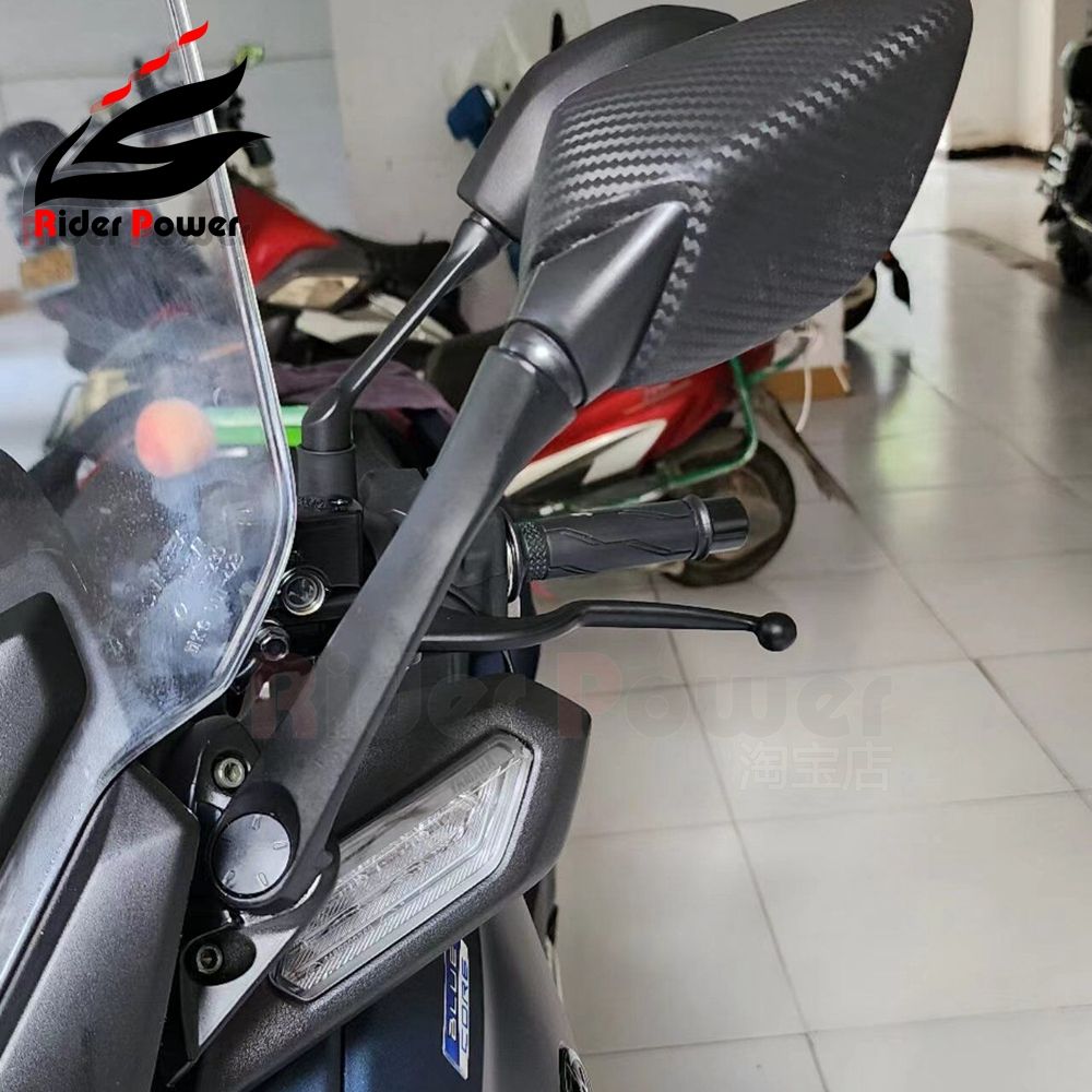 xmax미러킷 XMAX300 사이드미러 세트 윈드실드 거치대 엑스맥스 검은 색 - 상세 이미지 2