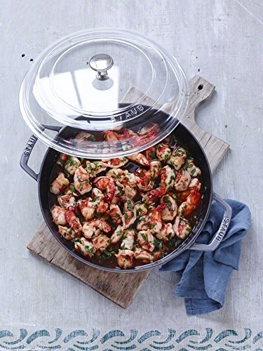 스타우브 Staub 프라이팬 냄비 돔 유리 뚜껑 24cm 40501-024 - 상세 이미지 2