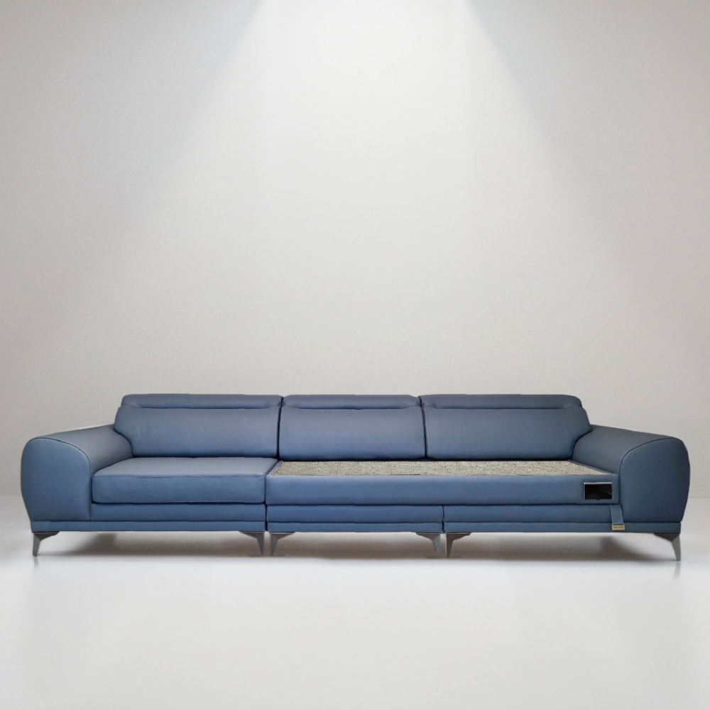 브리즈스톤 킹마담건강침대 앨빈 돌소파 BSPR4BZAB 4인용 돌쇼파