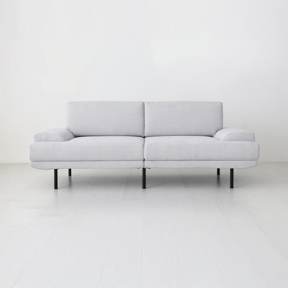 니스코 3인 소파 F749S02 라이트그레이 8575.8323