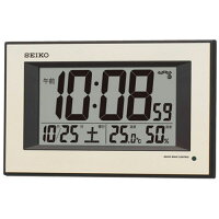 세이코 SEIKO 야광 디지털 전파 벽시계 SQ438G - 메인 이미지