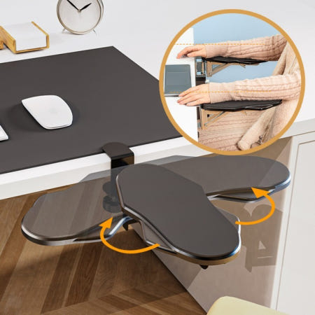 ACDC 롤링 책상 팔걸이 회전및 접이식 책상 팔받침대 팔꿈치 거치대 마우스 손목보호대