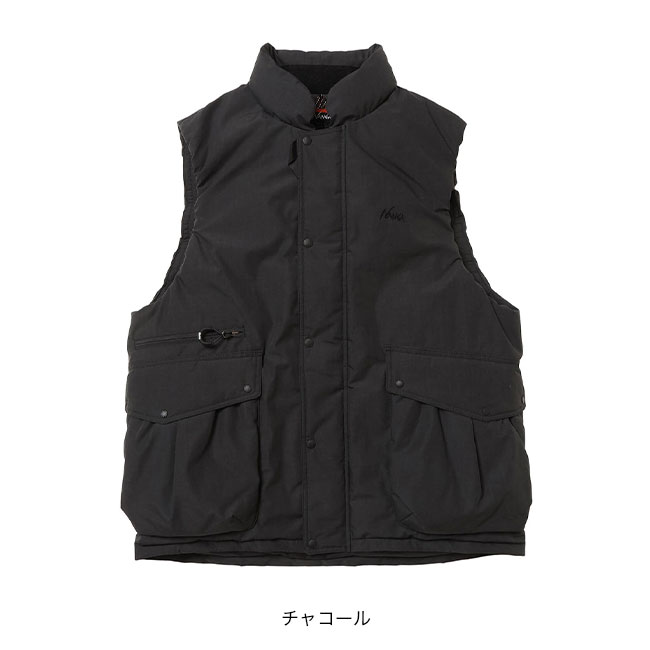 난가 NANGA HINOC DOWN VEST 난연 패딩 조끼 ND2441-1N203-A - 상세 이미지 2