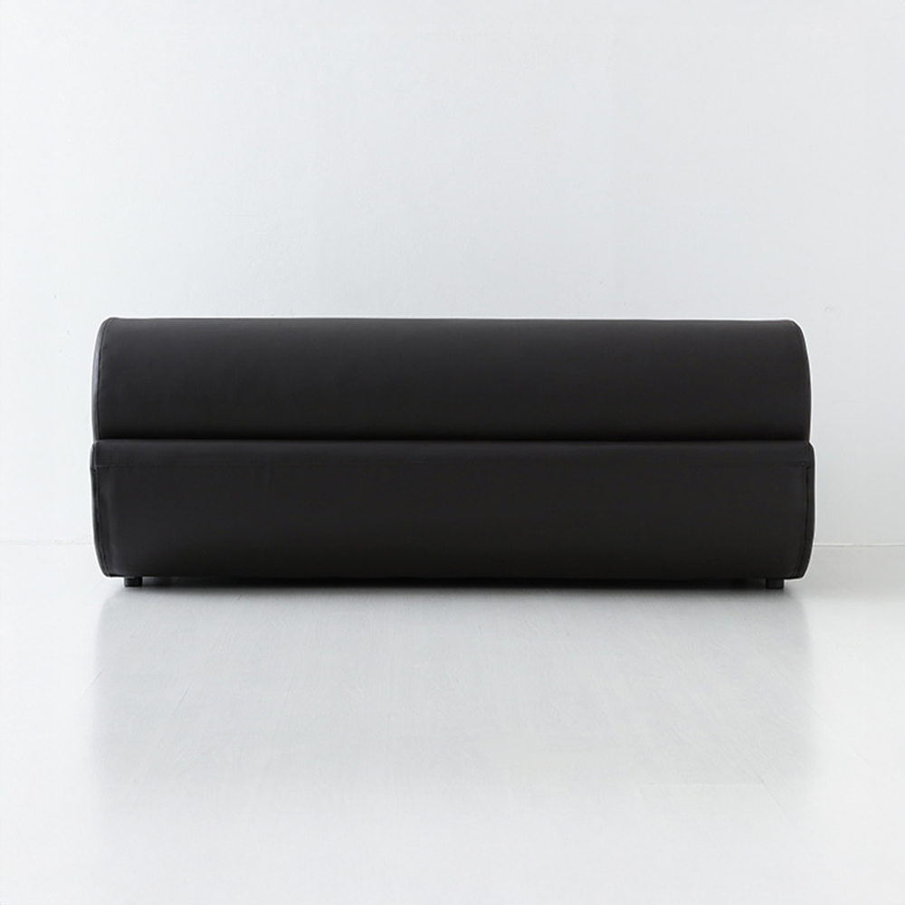 앰보 3인 소파 등받이 분리형 블랙브라운 7440.4581