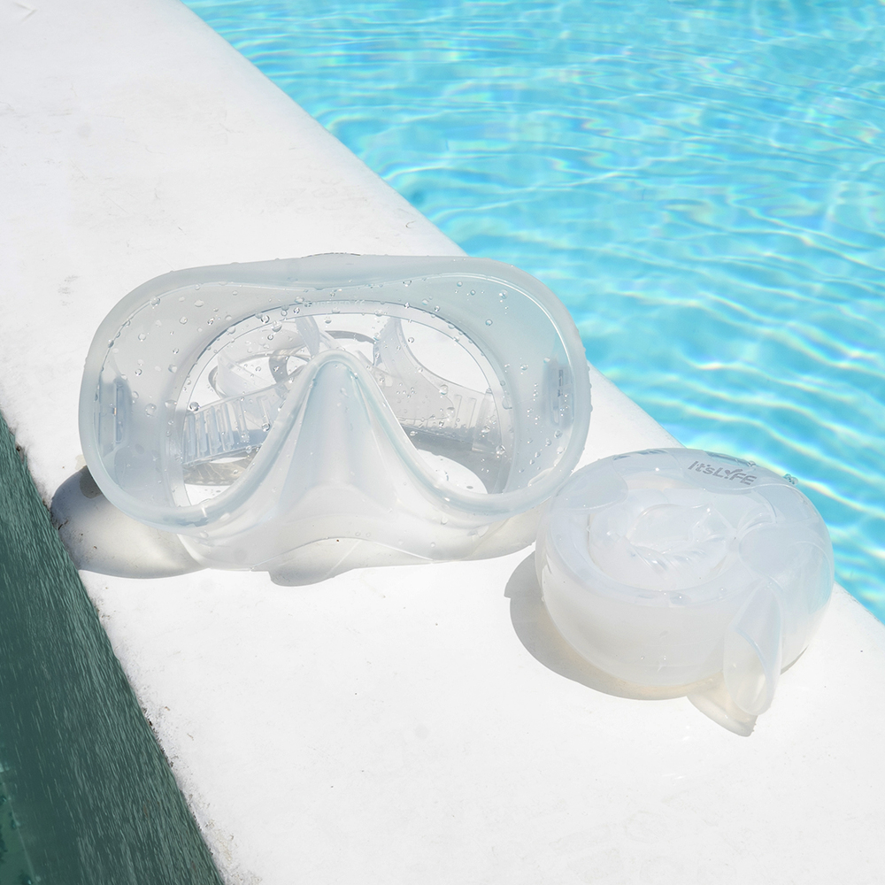 이츠라이프 성인 스노클링 마스크 썬비치 접는 스노클세트 프리다이빙 스노우쿨링 장비 상세 이미지 4