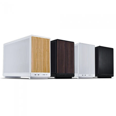 리안리 A3-mATX ITX 컴퓨터 PC 케이스 (우드 화이트)