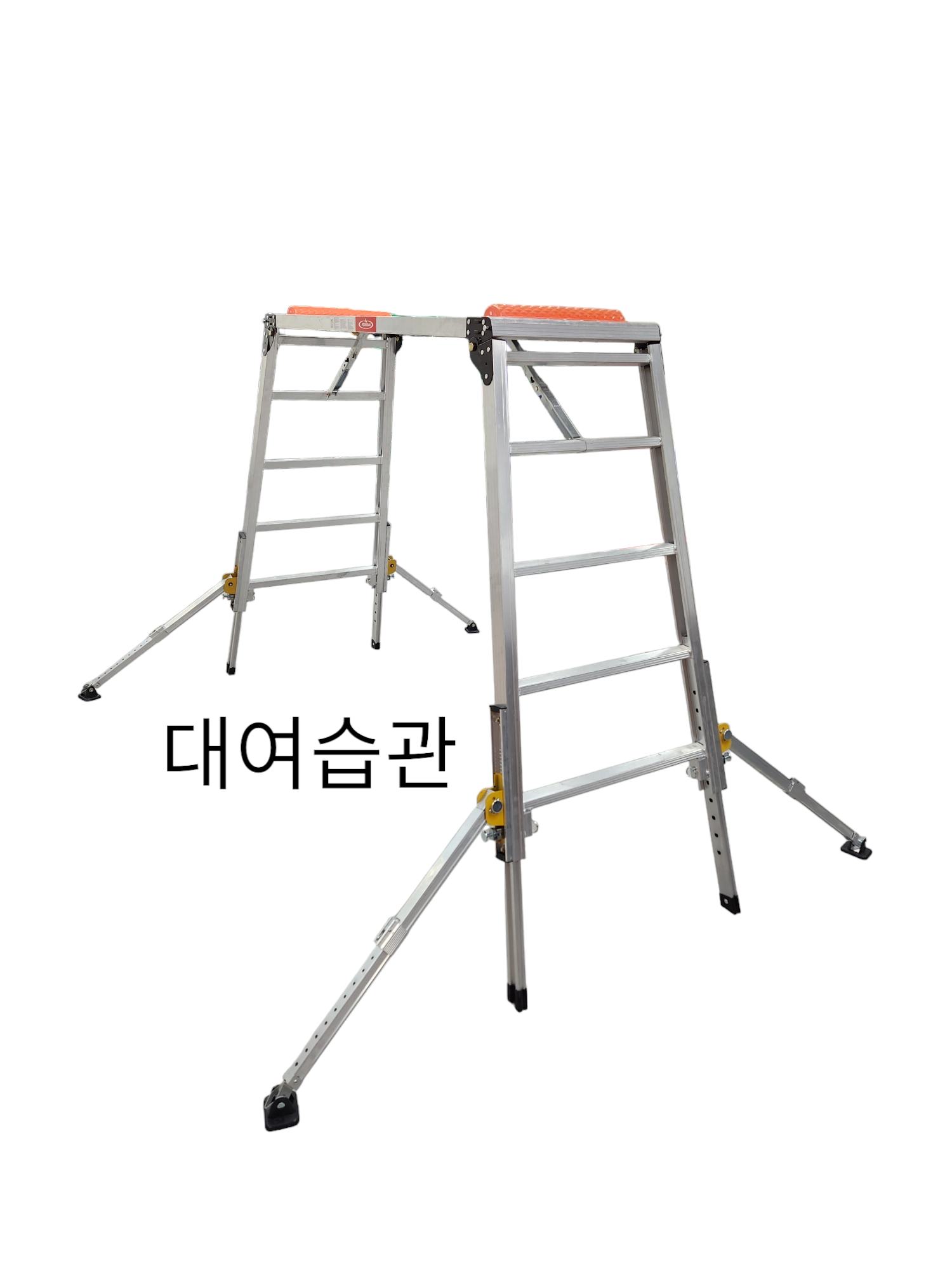 1500 안전 발판 우마 도배 사다리 말비계 대여 임대 렌탈 - 상품 이미지