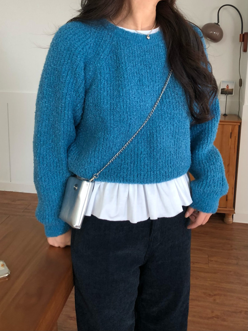 로니 벨벳바지 세미와이드핏바지 기모바지 상세 이미지 9