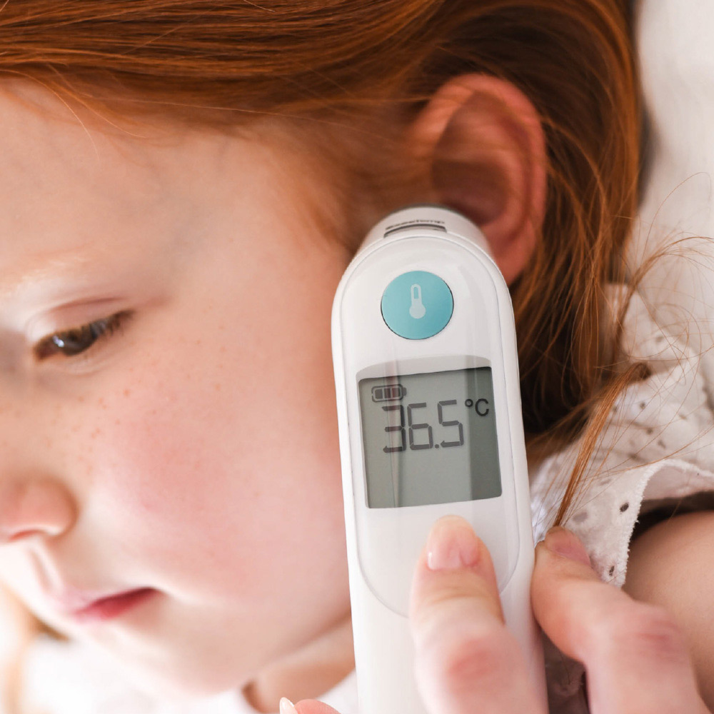 브라운 체온계 IRT-6030 필터 21개 포함 신생아 아기