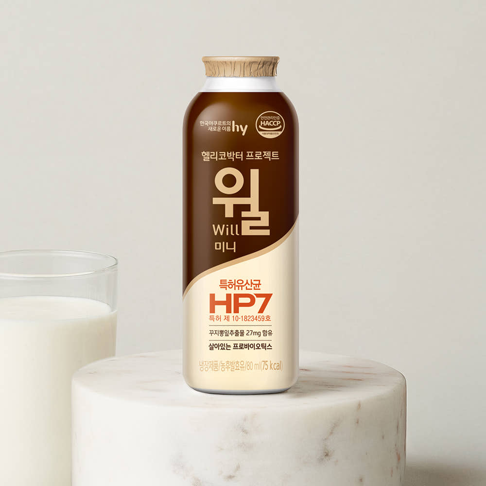 에치와이 헬리코박터 프로젝트 윌 미니 80ml 15개