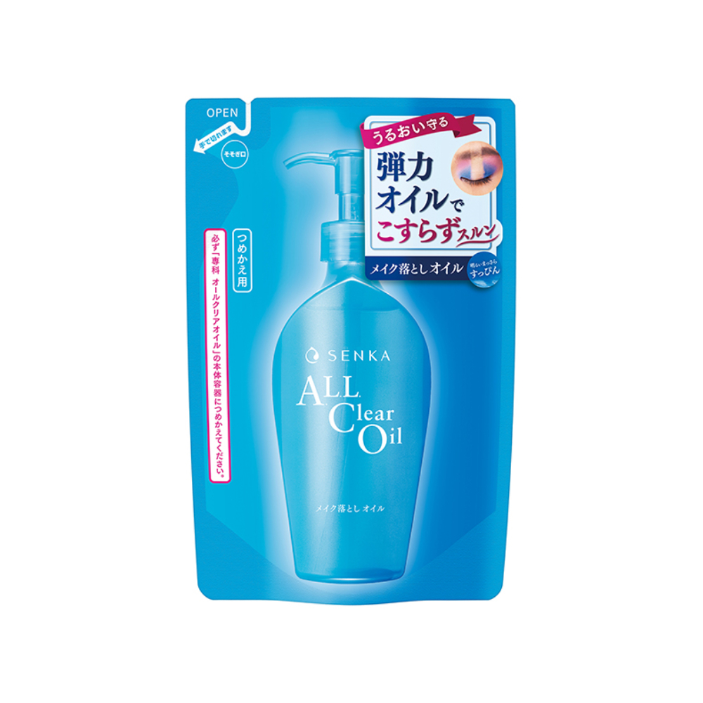센카 올클리어 클렌징 오일 리필 180ml 일본 화장품 - 상품 이미지