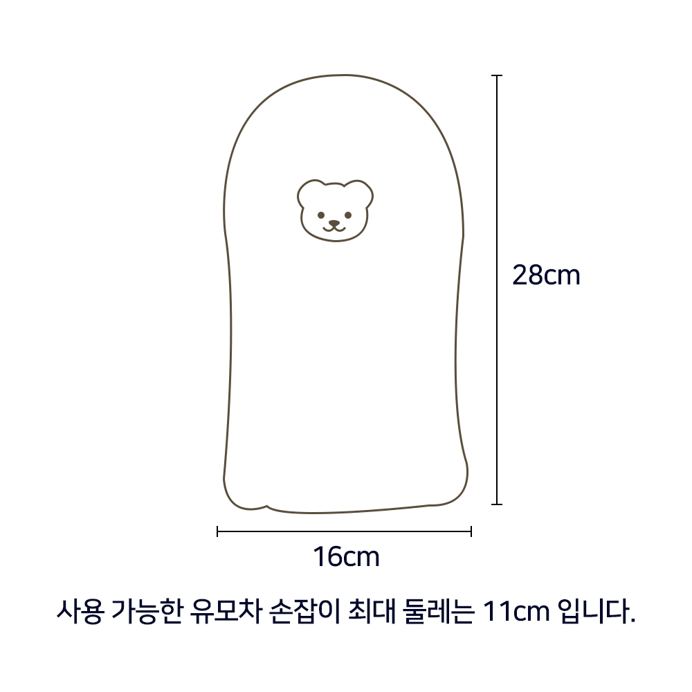 유모차장갑 르메이어 핸드머프 곰돌이 장갑 유모차 악세사리 핸드머프 후기