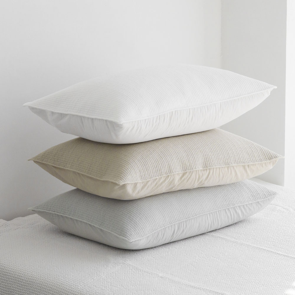 피넛버터젤리 노바 오가닉 목화솜 누빔 베개커버 50x70