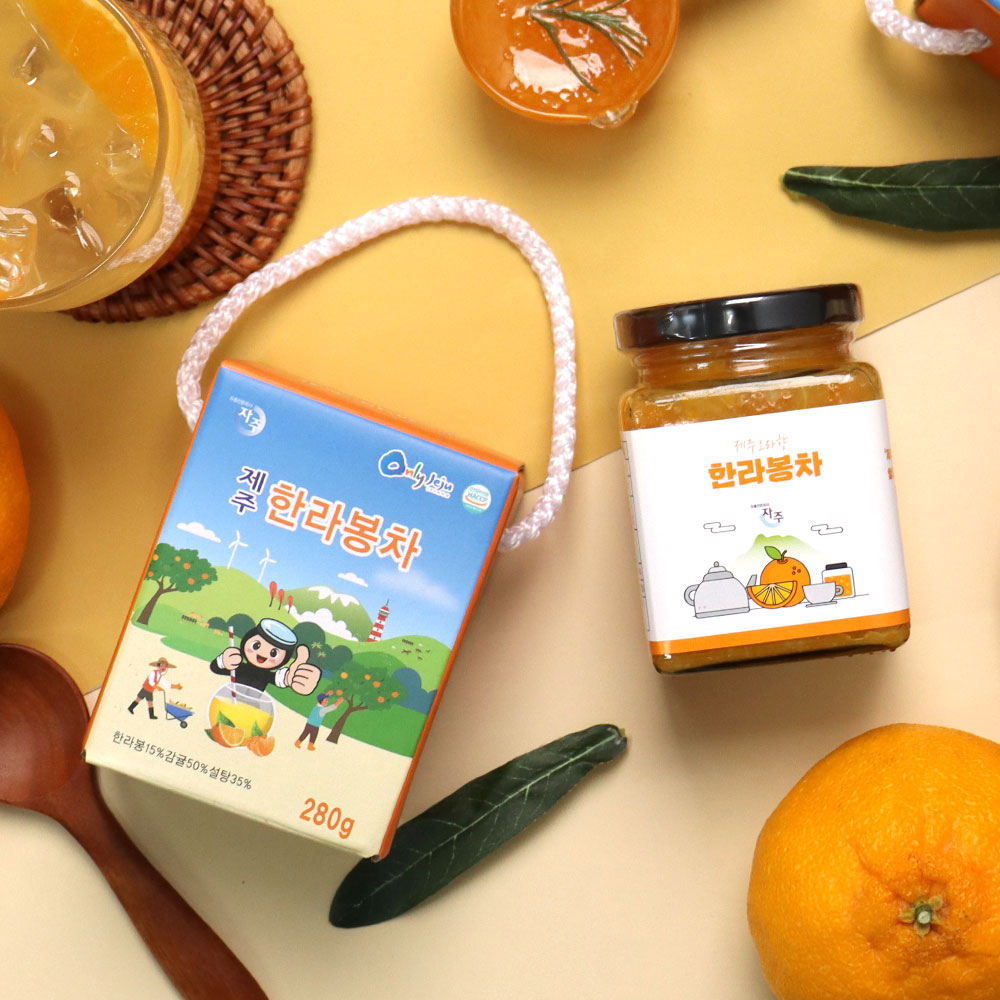 제주 과일차 280g 한라봉청 제주특산품 카페청 답례품