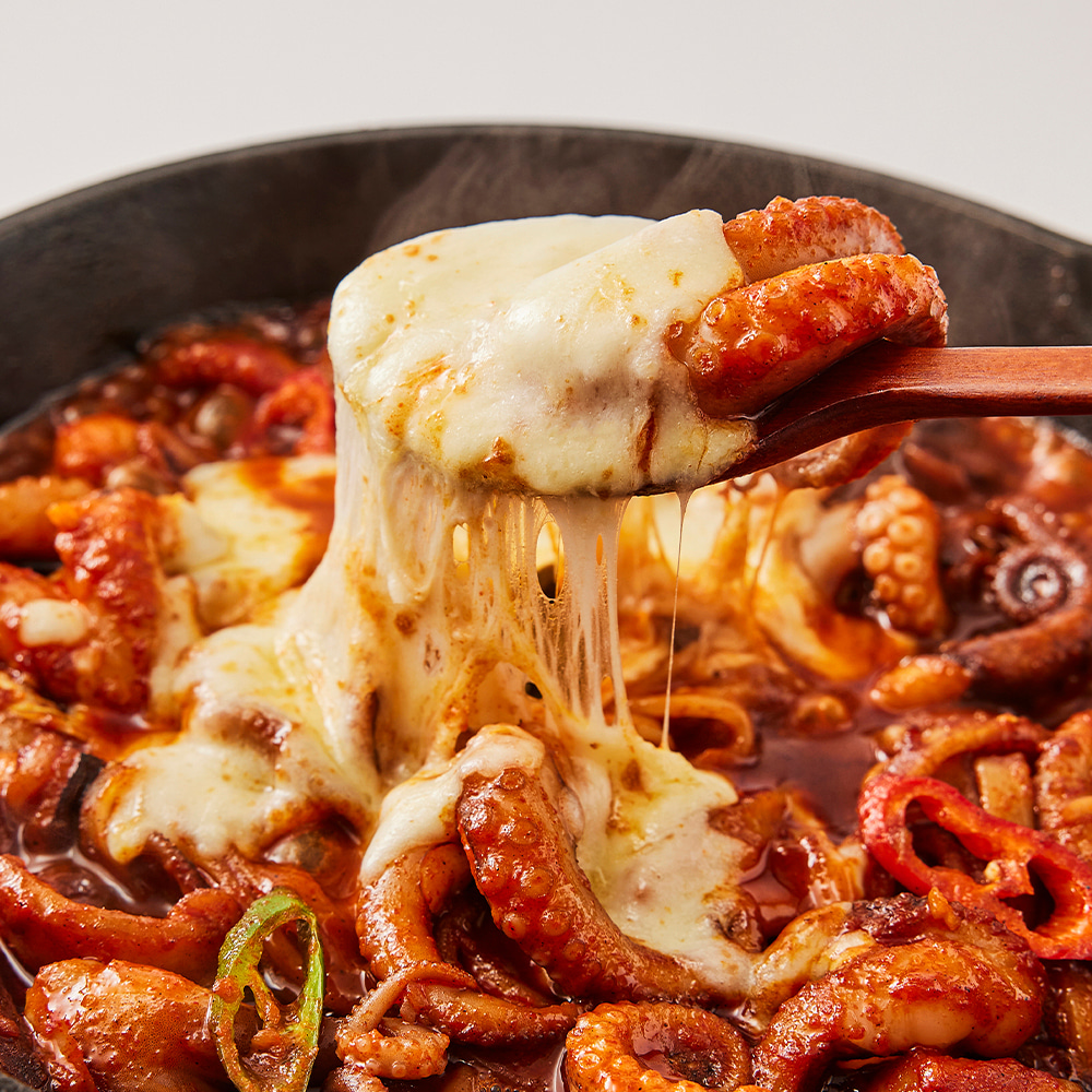 랜선포차 양념 쭈꾸미볶음 500g x 3팩 캠핑 음식 요리 밀키트 : 아리네마켓