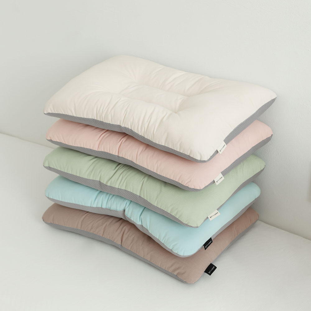 피넛버터젤리 오브 프리미엄 주니어 경추베개 낮은 어린이용 저학년 고학년 베개