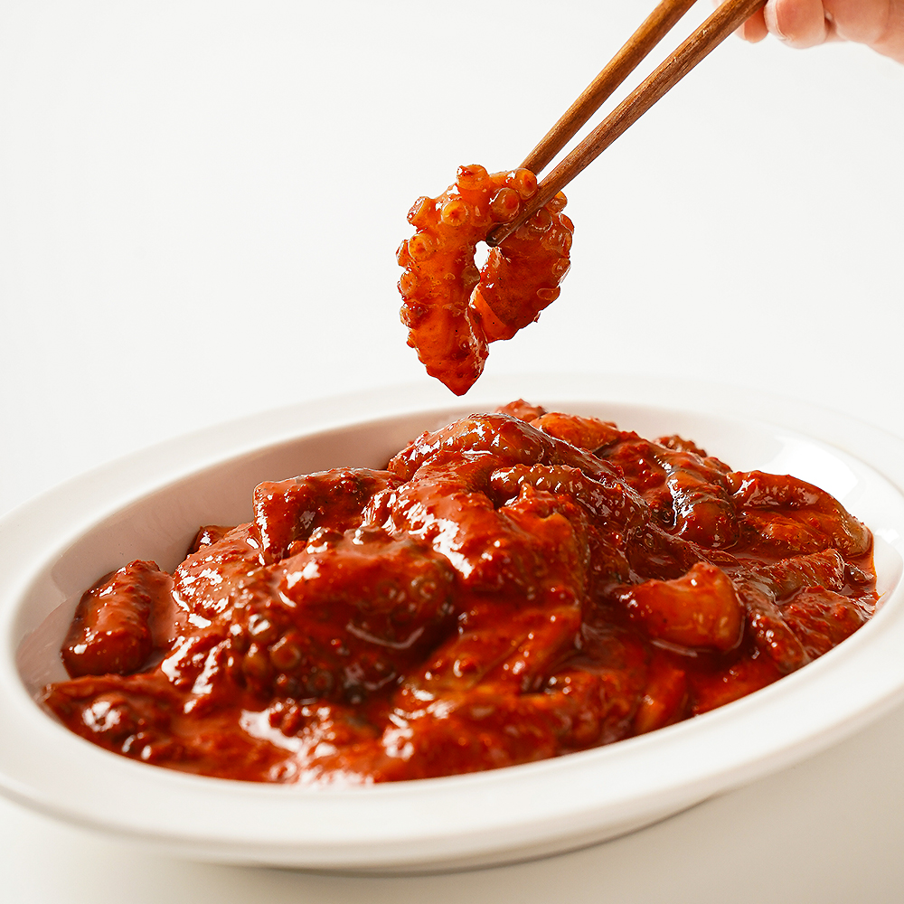 홍익낙지 낙지볶음 밀키트 매운 캠핑 음식 맛집 400g, 1개 이미지 3