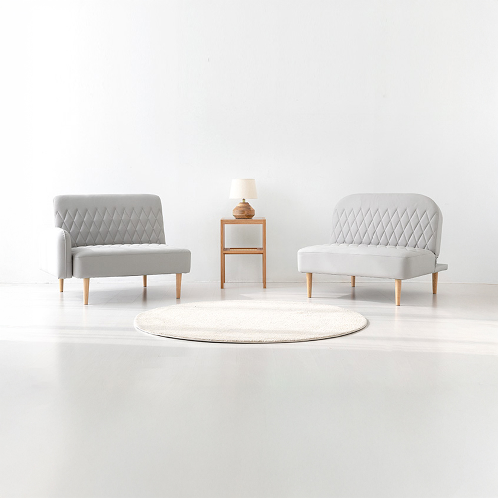 오띠모 3인 멀티 메모리폼 소파베드 독립형 BC430 라이트그레이 8656.1517