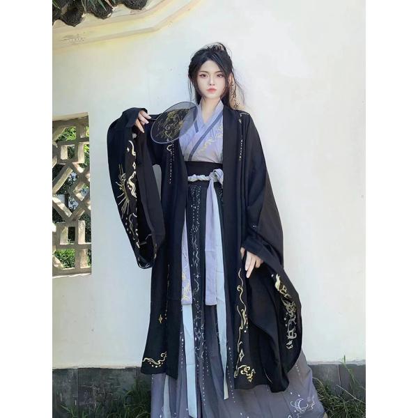 개량한복 혼주한복 계량 겨울 여성 중국 전통 한푸 요정 민속 빈티지 자수 공주 숙녀 당나 : 베스트웨이72