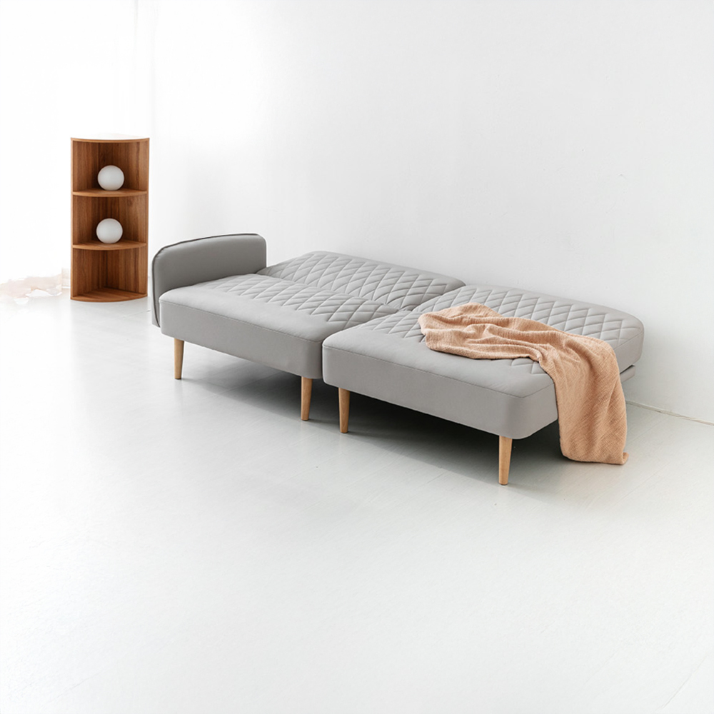 오띠모 3인 멀티 메모리폼 소파베드 독립형 BC430 라이트그레이 8656.1517