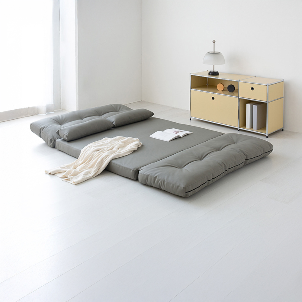 앰보 3인 좌식 소파베드 B형